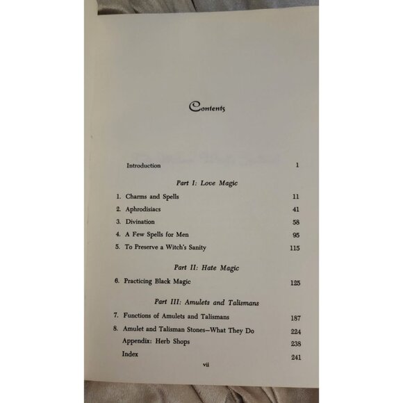 The Modern Witch’s Spellbook (1971) Sarah Lyddon Morrison | Vintage Occult Paper - Picture 8 of 8